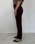 Haveone - Pantalone sigaretta vino