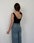 SusyMix - Canotta crop nera