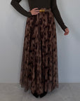 SusyMix - Gonna lunga in tulle animalier