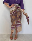 SusyMix - Gonna portafoglio paisley viola
