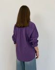 Haveone - Camicia doppia tasca viola