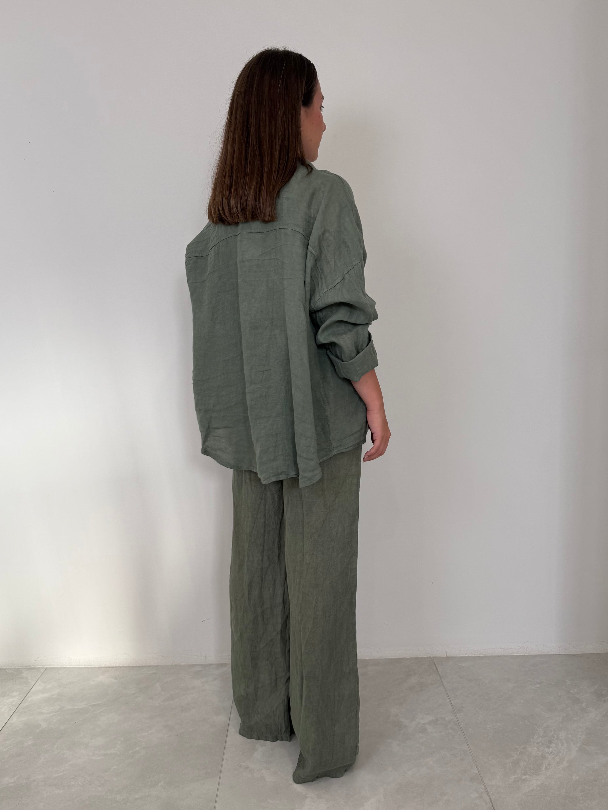 Civico23 - Completo in lino militare