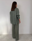 Civico23 - Completo in lino militare