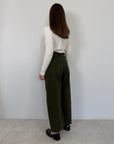 Tensione In - Jeans barrel verde