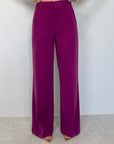 Tensione In - Pantalone palazzo ciclamino