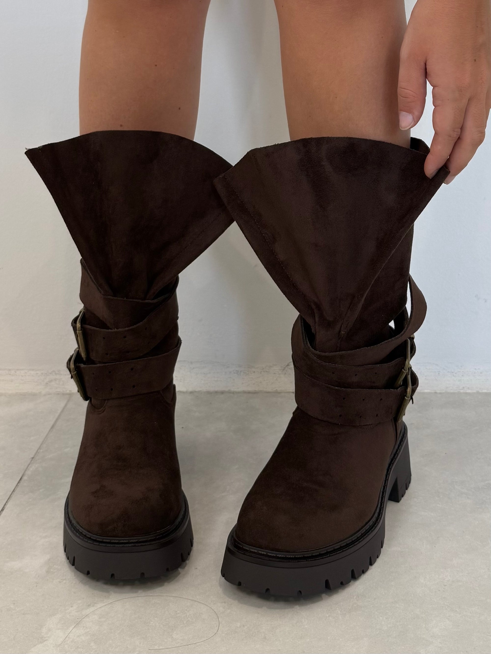 Anfibio in suede combact