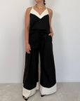 Tensione In - Pantalone palazzo bicolor