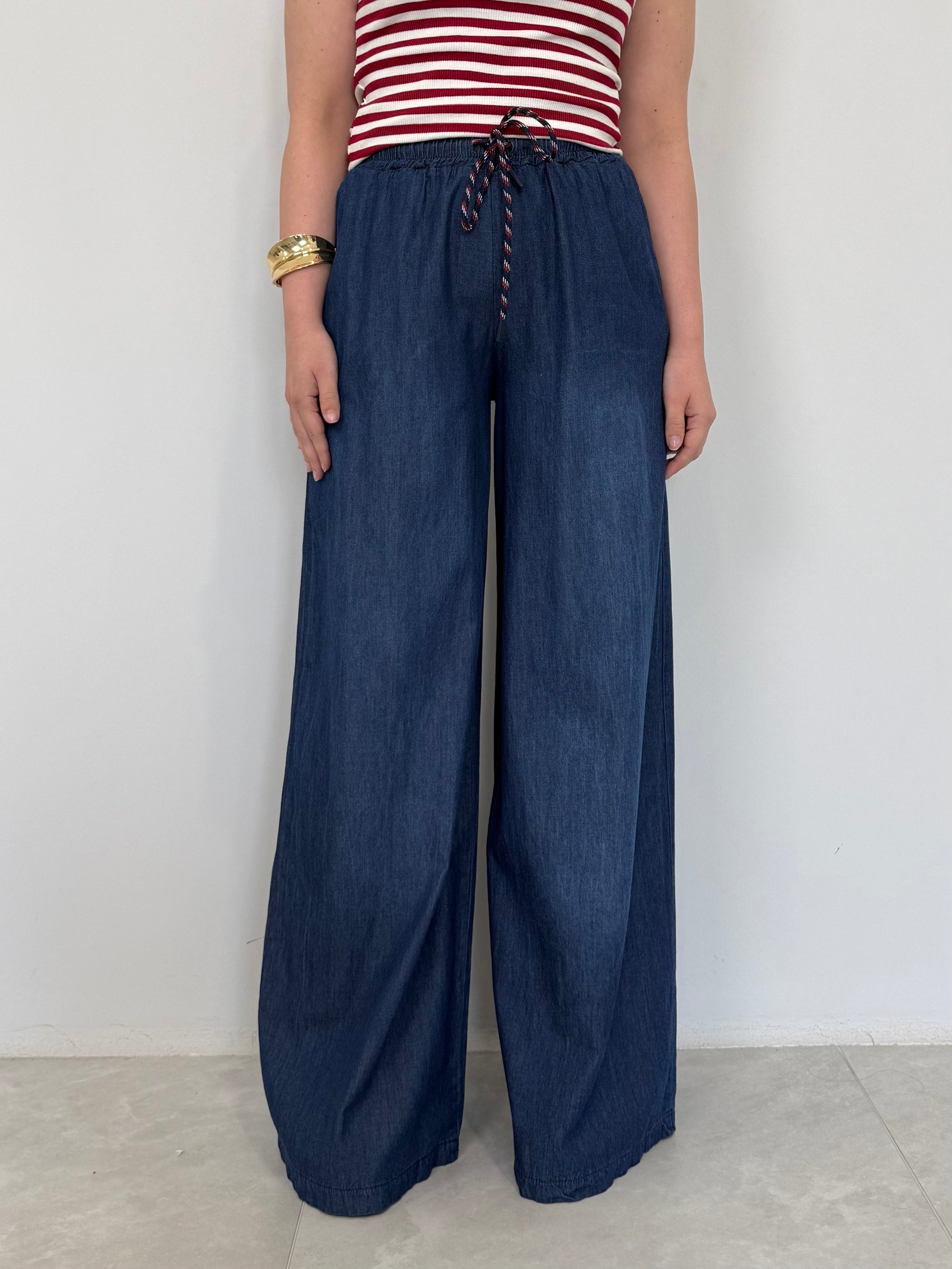 SusyMix - Pantalone in chambray