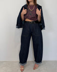 SusyMix - Pantalone in denim stellina