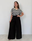 SusyMix - Pantagonna in lino nero