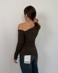 SusyMix - Maglia cutout moro
