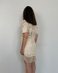 Haveone - Gonna in pizzo con beige