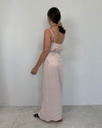 Haveone - Gonna portafoglio 100% lino rosa