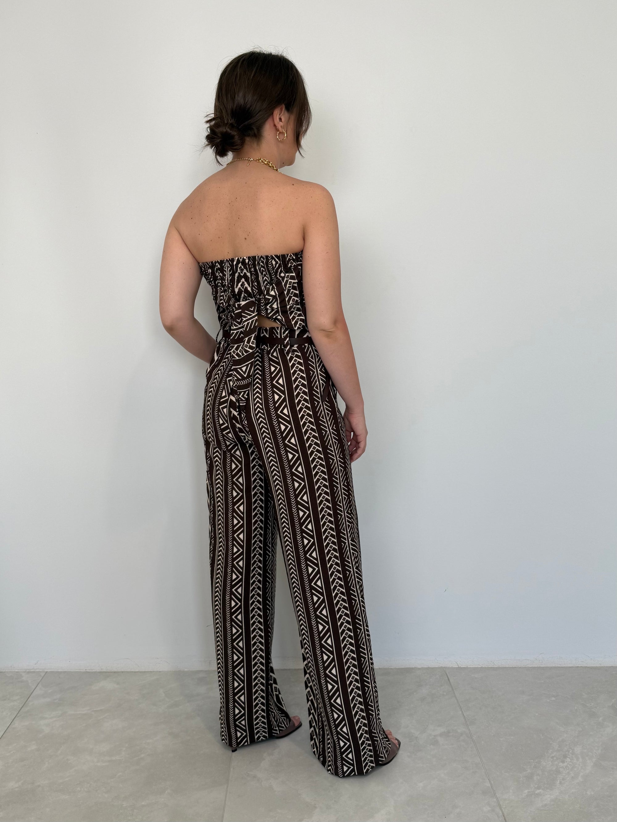 Haveone - Pantalone etnico moro