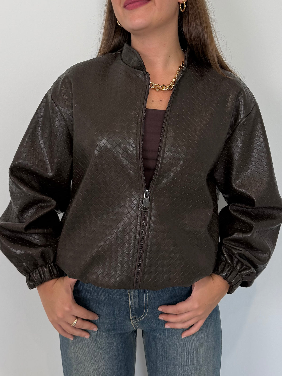 SusyMix - Bomber intrecciato Moro