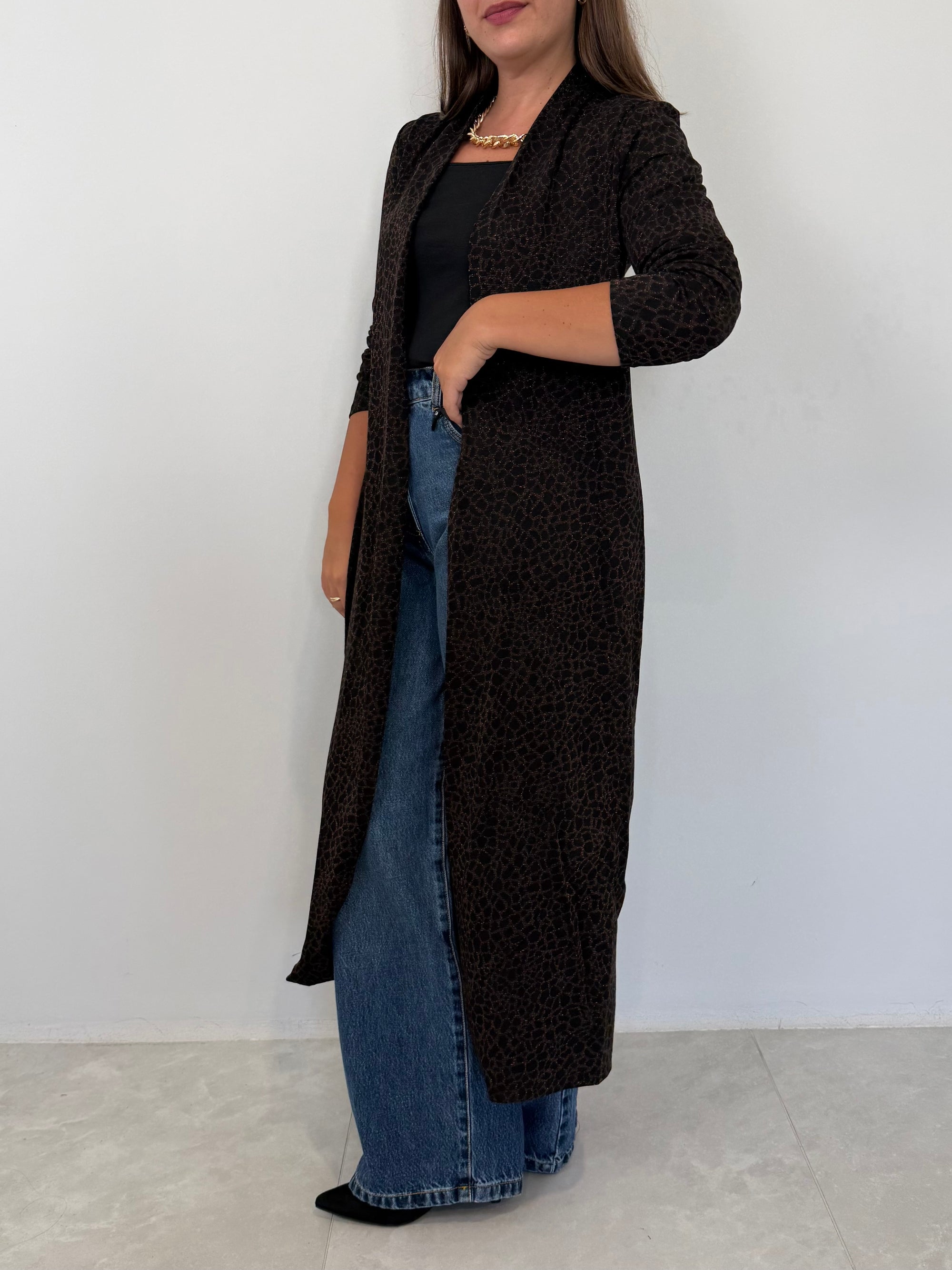SusyMix - Cardigan maculato soft