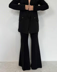Two Way - Pantalone a zampa nero