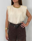 Haveone - Top smanciato in seta