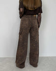 Haveone - Jeans Mine maculato