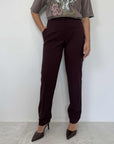 Haveone - Pantalone sigaretta vino