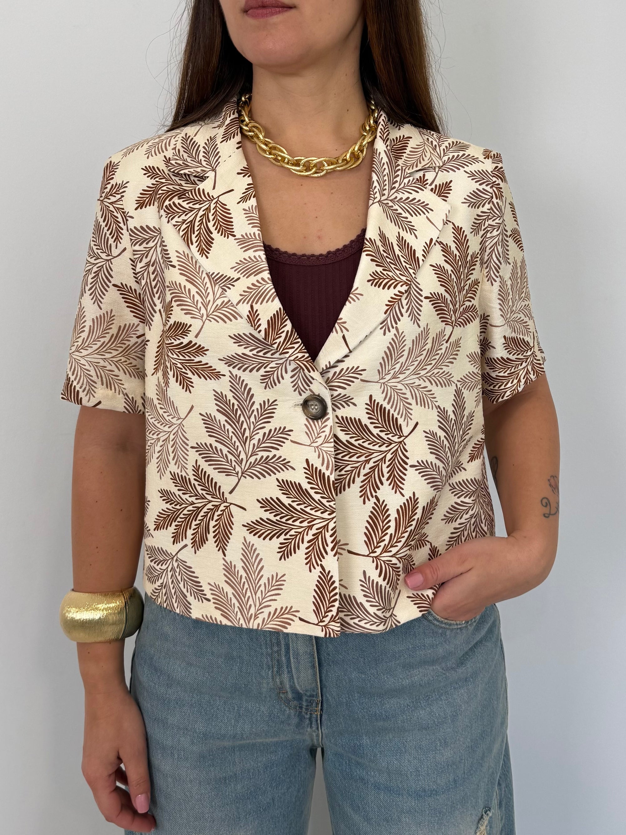 Haveone - Giacca summer beige
