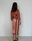 Haveone - Gonna pareo lunga palme rosa