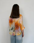 Haveone - Camicia acquerello arancio