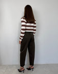 PRE-ORDINE 26/10: SusyMix - Pantalone cuoricino moro