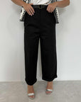 SusyMix - Pantalone baggy nero