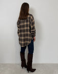 SusyMix - Camicia check tortora