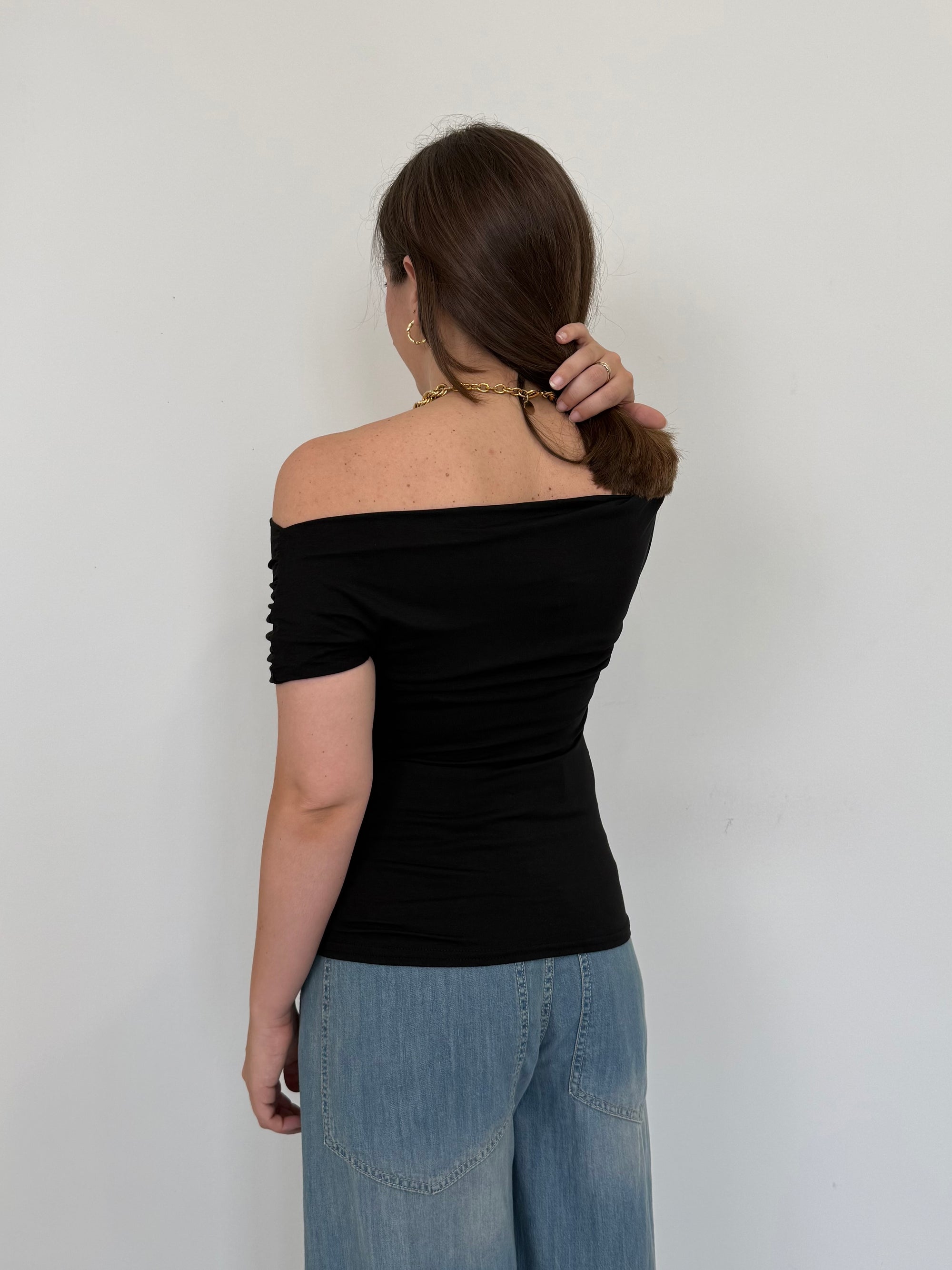 SusyMix - Maglia shiffer nera