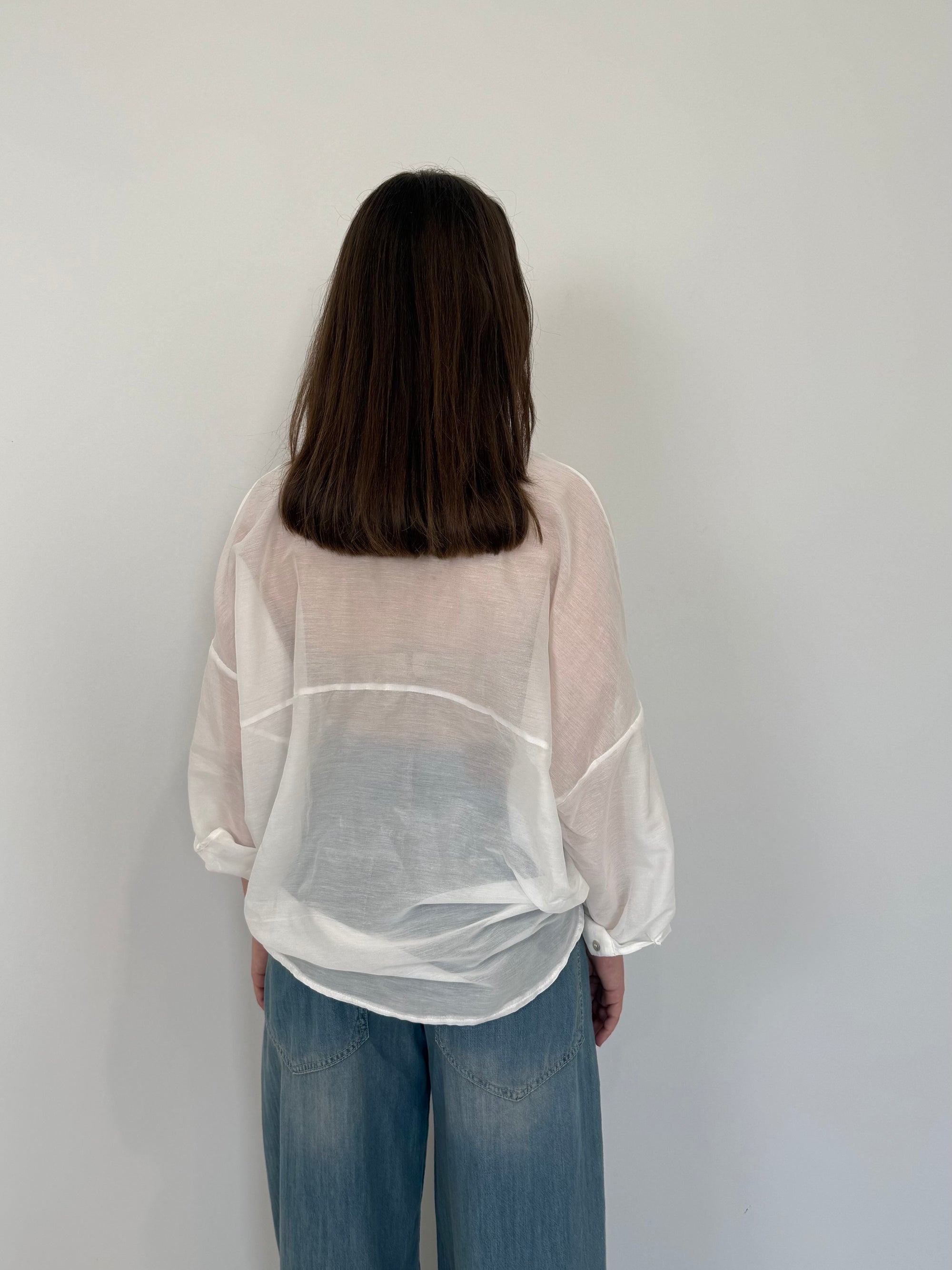Tensione In - Camicia con tasca zigzag