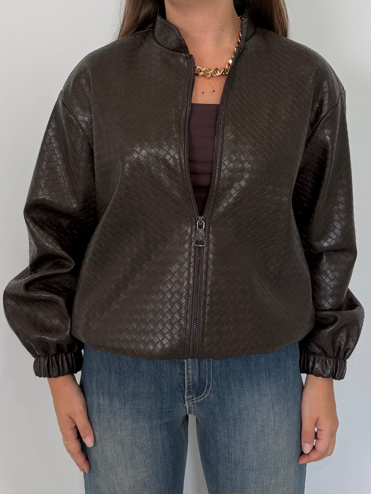 SusyMix - Bomber intrecciato Moro