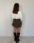 Haveone - Gonna con maniche camicia moro