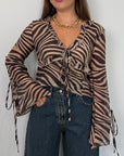 Tensione In - Camicia zebrata