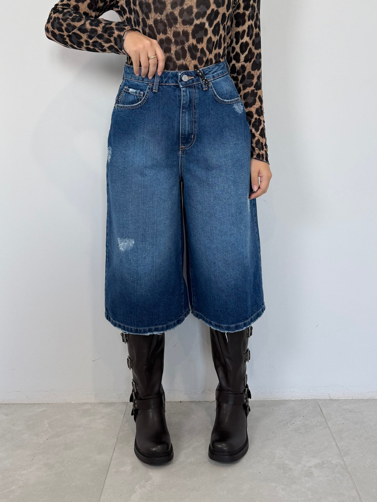 Haveone - Bermuda denim