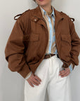 Haveone - Bomber in suede