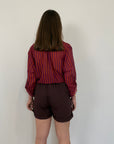 Haveone - Short in cotone con pence fico