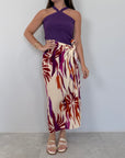 Haveone - Gonna pareo lunga tropical multicolor