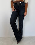SusyMix - Jeans flare lavaggio scuro