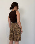 Haveone - Bermuda in cotone animalier
