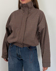 SusyMix - Bomber check bordeaux e blu
