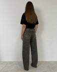 Tensione In - Jeans barrel noir