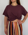 Haveone - Maglia m/corta scatola fico