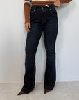 SusyMix - Jeans flare lavaggio scuro