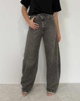 Tensione In - Jeans barrel noir