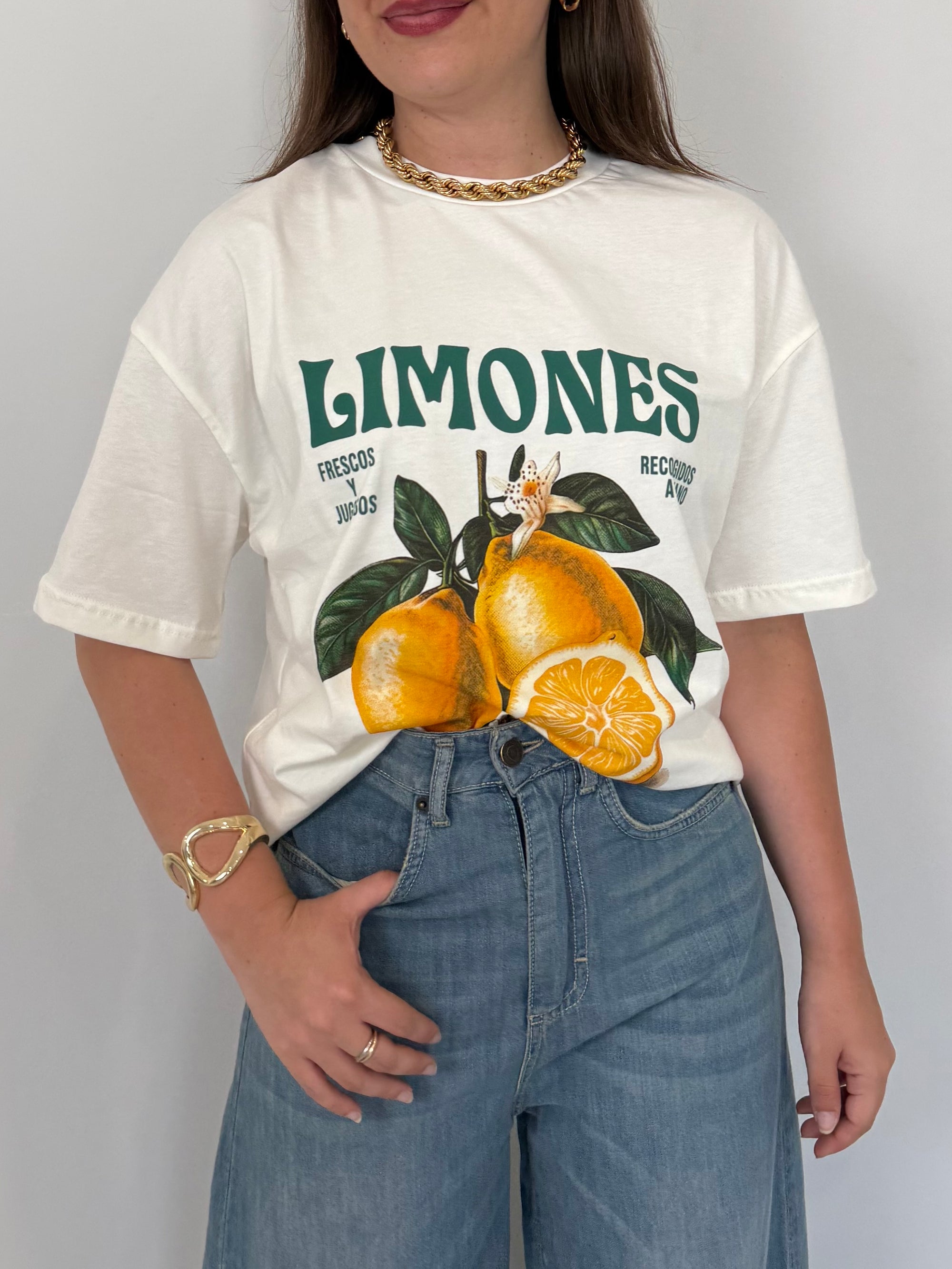 Haveone - T-shirt con limoni