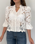 Tensione In - Camicia in sangallo Lindos