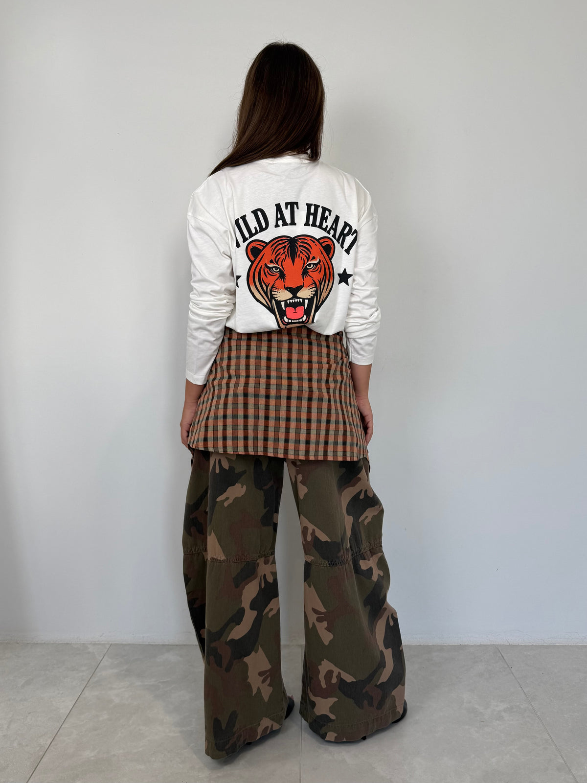 Haveone - Maglia wild at heart bianca