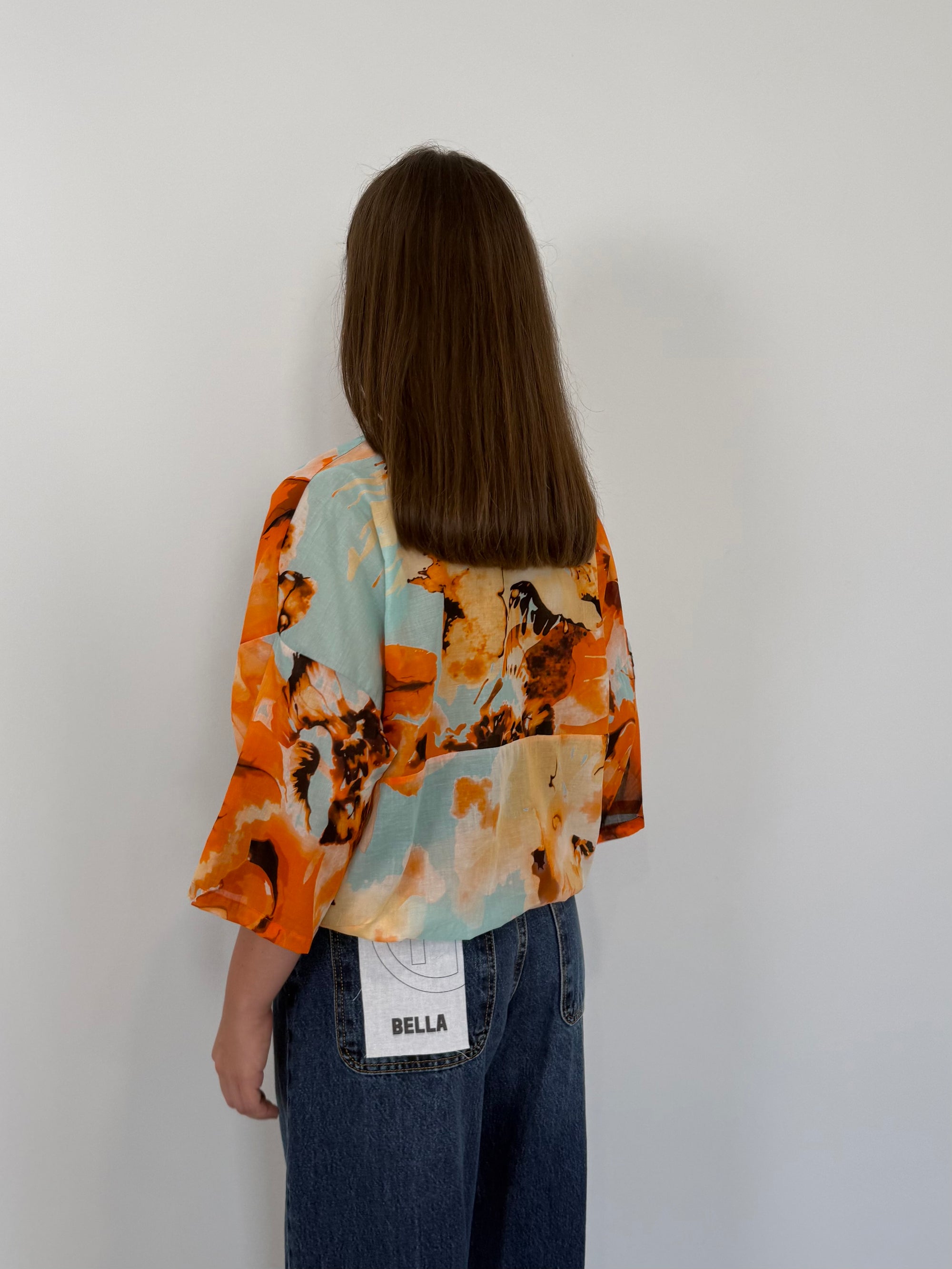 Tensione - Camicia orchidea tiffany